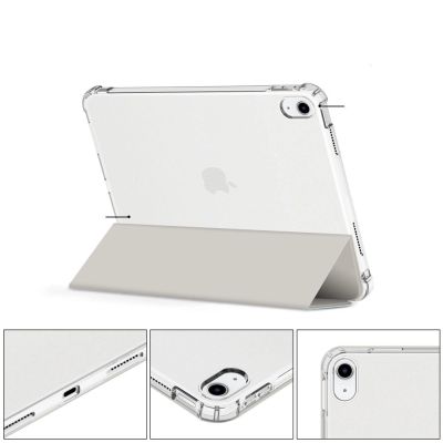 8. Tech-Protect SC Pen Hybrid Case for iPad 10 / 2022 - Gray - Transparent