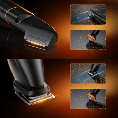 20. MAXGROOM LK-892 multifunctional trimmer with replaceable tips - black