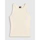5. Women's slim ribbed knit top 4F 4FRSS26TSLEF338-12S