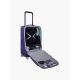 5. EVOC 4-Wheel Trolley 100 suitcase violet/black