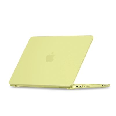 3. Tech-Protect Softshell case for MacBook Neo 13 2026 - matte yellow