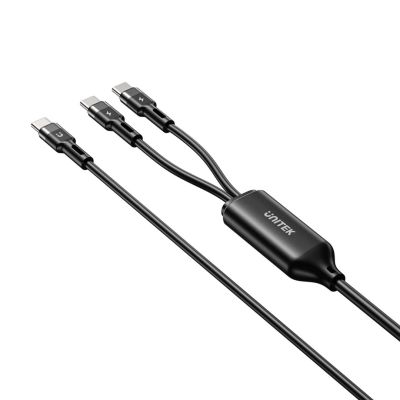 UNITEK USB-C CABLE 2IN1 PD 100W SILICONE 1.8M