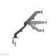 5. Neomounts DS70-700BL2 Monitor Holder/Stand 68.6 cm (27") Desk Black