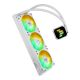 13. ASUS TUF Gaming LC III 360 ARGB White Edition Computer Case All-in-One Liquid Cooler 12cm White