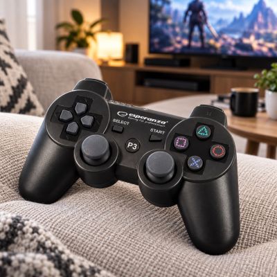 24. Esperanza EGG109K Wireless Gamepad (PS3; black)