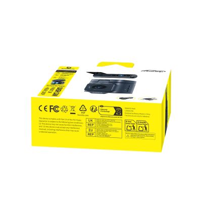 11. Baseus PrimeTrip VD1 car camera video recorder 2K+1080p - black