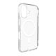 4. Puro Impact Clear D3O MagSafe Silicone Case for iPhone 16 Plus - Transparent
