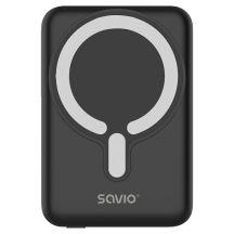 SAVIO POWERBANK 10000 MAH MAGNETIC BLACK BA-12