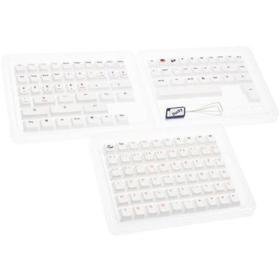 8. Ducky Outlaw 65 Keyboard Universal USB Silver