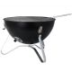6. 37 CM BLACK KETTLE-STYLE PORTABLE GRILL