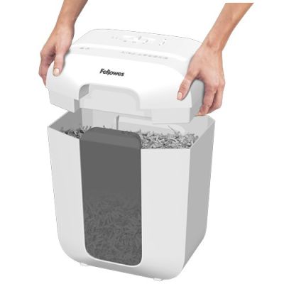 6. Fellowes LX Series Powershred LX50 Cross-Cut Shredder White