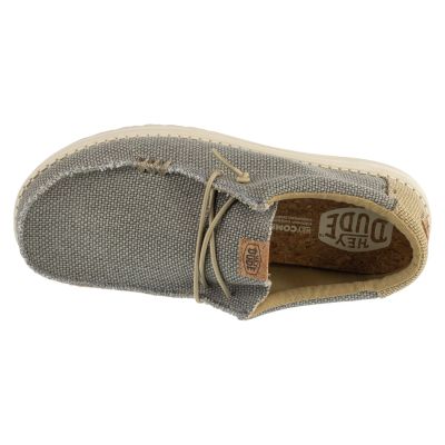 3. Hey Dude Wally Braided 40003-1YF Grey 41