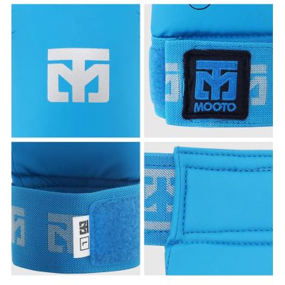7. Karate gloves - Mitts 2 BLUE WKF | MOOTO