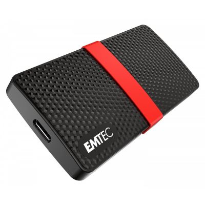 EMTEC SSD Power Plus X200 - SSD - 1TB - external (portable) - USB 3.1 Gen 1 (USB-C connector)