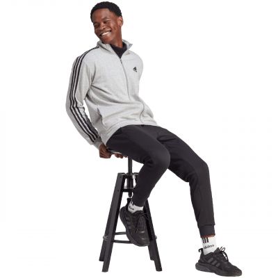 5. adidas Basic 3-Stripes Fleece M IA3073 tracksuit