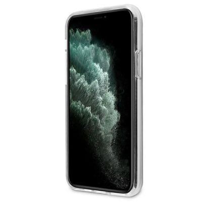 5. AMG Electroplate Black&White Case for iPhone 11 / XR 6.1" - Transparent