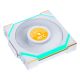2. Lian Li LULI-100 UNI FAN SL LCD fan, ARGB, PWM, 3x, 120 mm, Wireless control via 2.4GHz controller, white