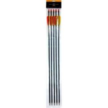 Poe Lang 28" Fiberglass Arrows - Set of 5 (D-055-B3)