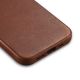 11. iCarer Oil Wax Premium Leather Case iPhone 14 Plus Magnetic Leather Case with MagSafe Brown (WMI14220703-RB)