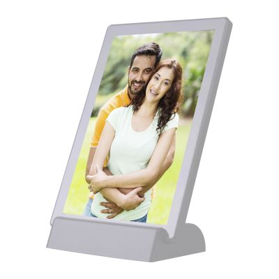 3. Denver Frameo PFF-1070W 10.1" Digital Frame - White