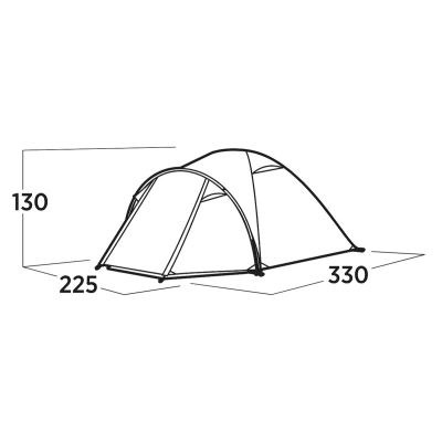 5. Easy Camp Setesdal 4 four-person tent