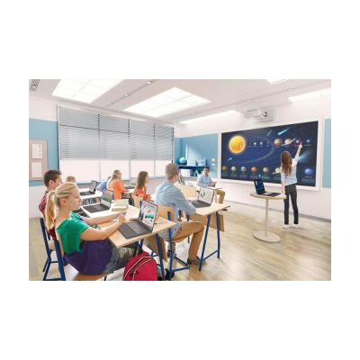 7. Epson EB-775F Ultra Short Throw Projector 4100 ANSI Lumens 3LCD 1080p (1920x1080) Black