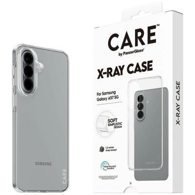6. CARE by PanzerGlass Fashion X-Ray Case for Samsung Galaxy A57 - Transparent