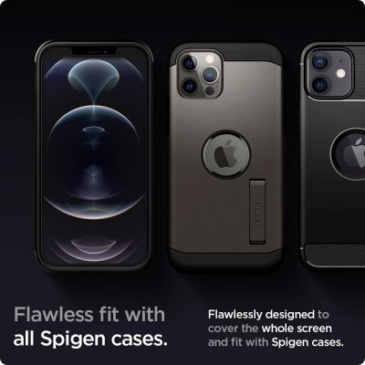20. Spigen Glas.tR EZ Fit Tempered Glass for iPhone 12 / iPhone 12 Pro - 2 pcs.