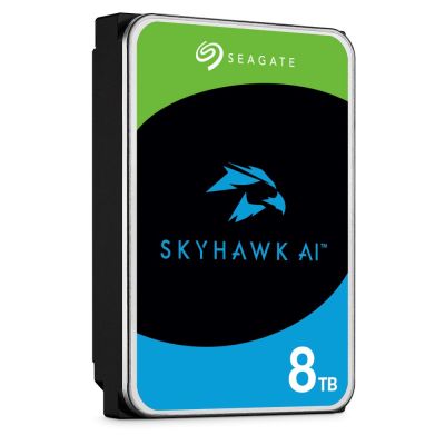 3. Seagate Skyhawk AI ST8000VE001 HDD (8 TB ; 3.5"; 256 MB; 7200 rpm)