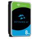 3. Seagate Skyhawk AI ST8000VE001 HDD (8 TB ; 3.5"; 256 MB; 7200 rpm)
