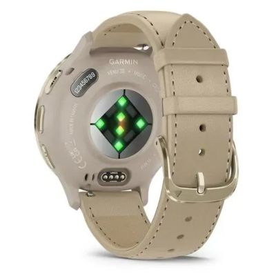 8. Garmin 010-02785-55 Smartwatch / Sports Watch 3.05 cm (1.2") AMOLED 41 mm Digital 390 x 390 px Touchscreen Gold Wi-Fi GPS