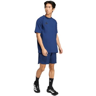 6. Men's adidas Tiro Travel Woven Navy Blue Shorts KE8370
