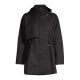CASALL Scandi Trench Rain Coat Black