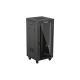16. LANBERG FLOOR RACK CABINET 19" 24U 600X600 BLACK GLASS DOOR LCD (FLAT PACK) V2