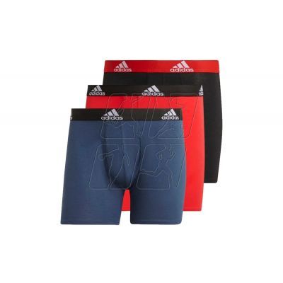 3. Underwear adidas Logo Boxer Briefs 3 Pairs M GN2018