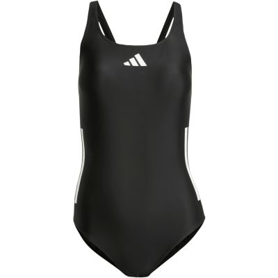 2. Women's adidas 3 Stripes swimsuit black JN8118