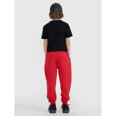 3. Boys' joggers sweatpants 4F 4FJWSS25TTROM1112-62S