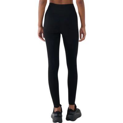 2. Women's leggings 4F FNK F420 deep black 4FWSS26TFTIF420 20S