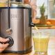 9. Black+Decker BXJE600E Juicer (600W; black)