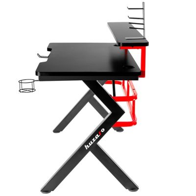 2. HZ-Hero 5.0 Red Gaming Desk