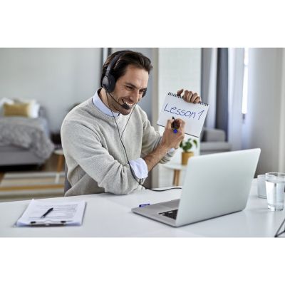 10. Kensington K33065WW Headphones/Headset Wired Headband Office/Call Center USB Type-A Black