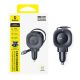 4. Baseus PrimeTrip VR2 30W + 30W Car Charger with Retractable USB-C Cable - Black