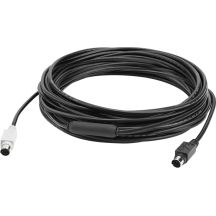 Logitech GROUP 10m Extender Cable PS/2 6-pin Mini-DIN Black