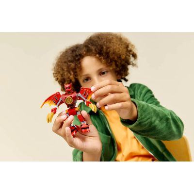 4. LEGO NINJAGO 71851 Kai's Dragon Mech Battle Pack