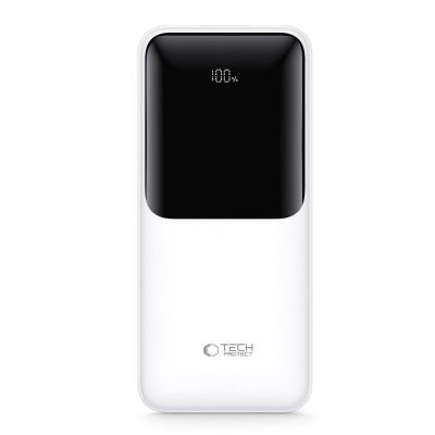3. Powerbank Tech-Protect PB01 10000mAh 22.5W - white