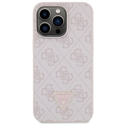 3. Guess GUHCP13XP4TDSCPP case for iPhone 13 Pro Max 6.7" - pink Crossbody 4G Metal Logo