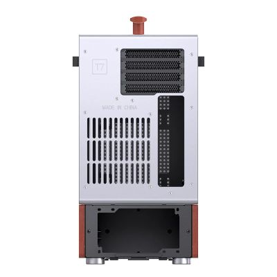 9. Jonsbo T7 PC Case, Midi-Tower, mATX, Tempered Glass - Silver