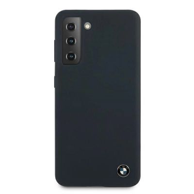 3. BMW Silicone Signature Case for Samsung Galaxy S21+ - Navy Blue
