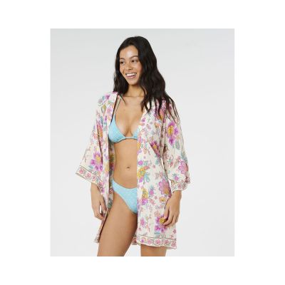 2. RIP CURL Half Moon Bay Kimono Women's Shirt Multicolor