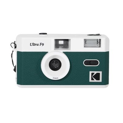Kodak Ultra F9 Compact 35mm Movie Camera Green, White
